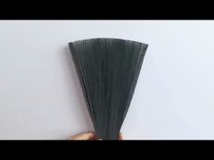 Grijzwart Plisse-insectenscherm met goede luchtvloeibare / elegante netvorm