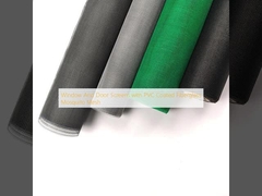 Raam- en Deurschermen met PVC-gecoat glasvezel muggengaas
