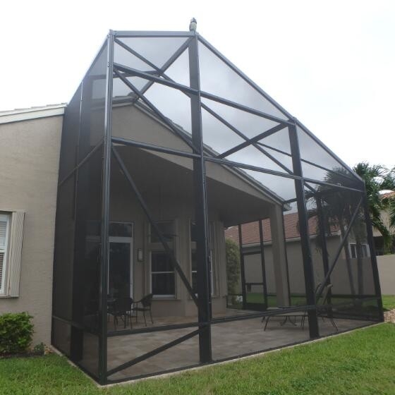 6ft UV beschermd zwembad en patio scherm / zwembad en veranda scherm glasvezel gaas voor plaagbestandheid