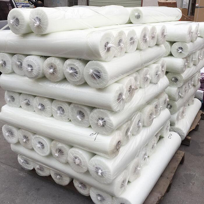 Vierkante 4*4 mm wit glasvezel netten glasvezel gips maas rollen voor wandisolatie en reparatie