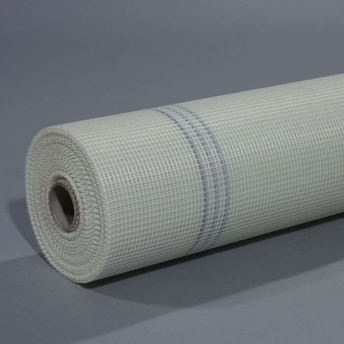 Sterk glasvezelversterkingsnet 50m-200m lengte 4*4mm opening voor muurondersteuning