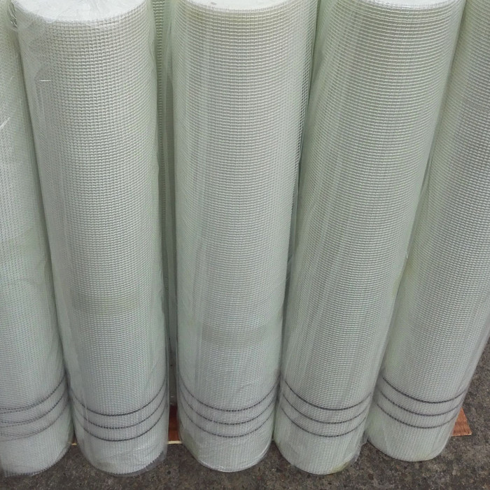 Sterk glasvezelversterkingsnet 50m-200m lengte 4*4mm opening voor muurondersteuning