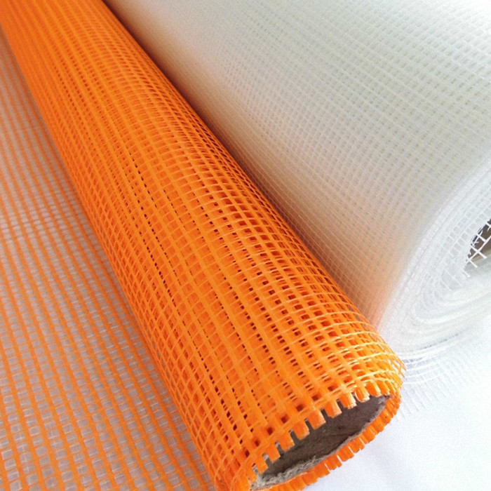 Wit C glas glasvezel mesh / glasvezel mesh stof voor muur 50m-200m lengte waterbestendig