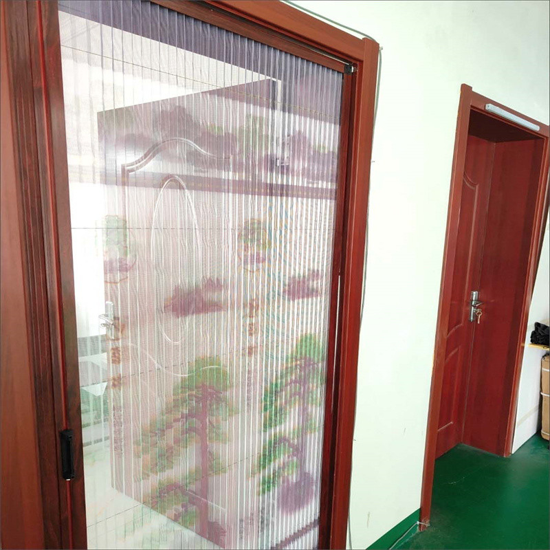 1 mm Zwart Plisse Insektenschild Anti Wind Insect Window Mesh Voor Schoon Huis