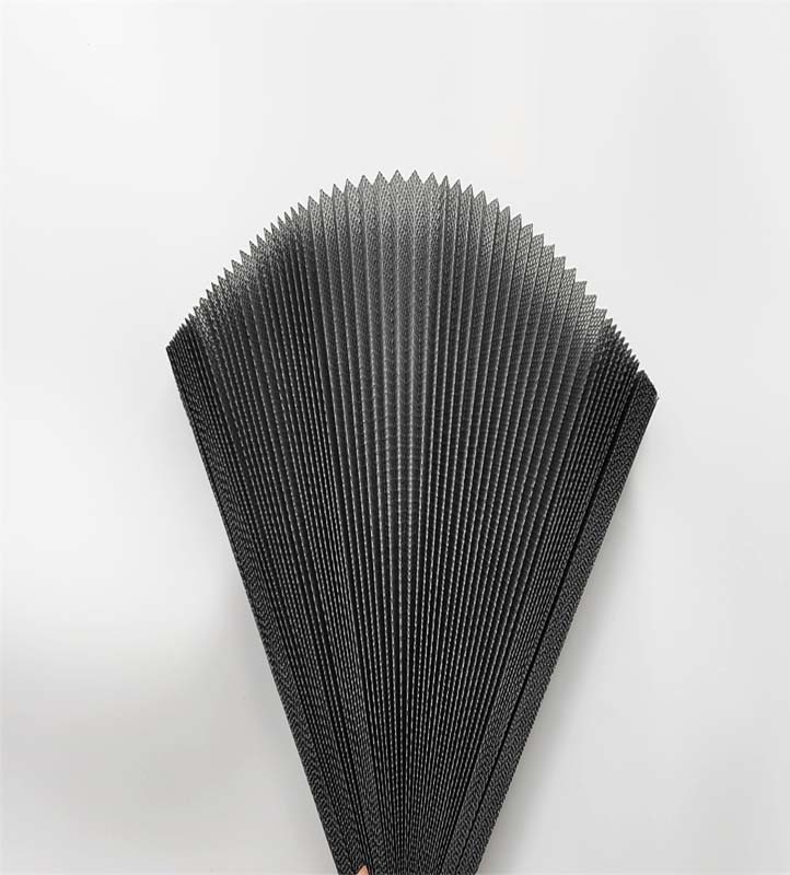 16 20 Mesh Glasvezel Plisse Insektenscherm vouw 14-20 mm Voor ramen / deuren