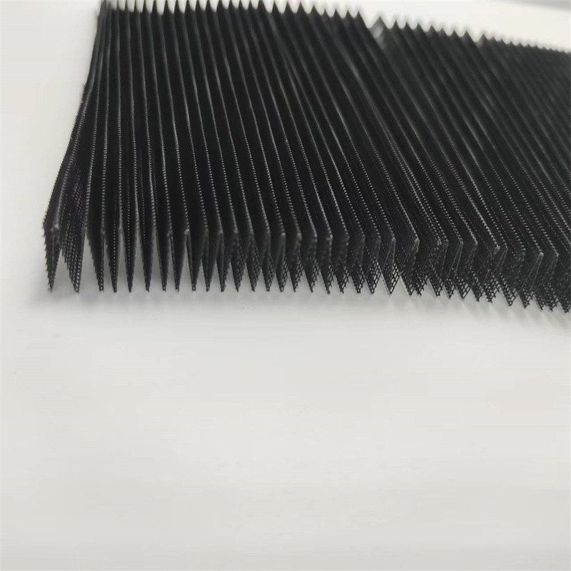 Uitbreidbare 18 mm opvouwbare hoogte Anti-insect Plisse Screen voor ramen en deuren