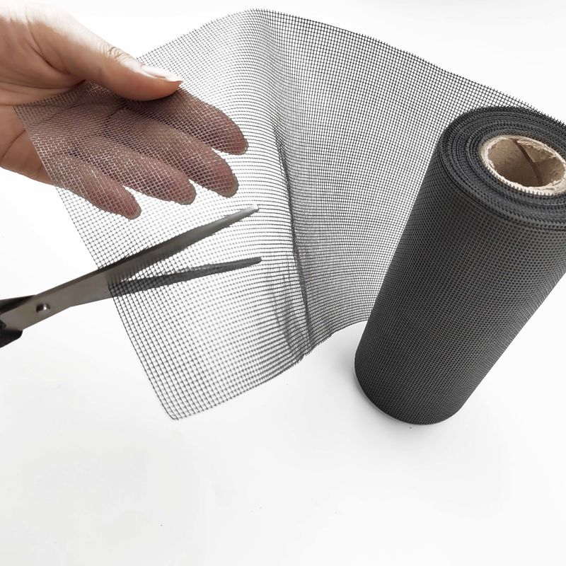 Gecertificeerd door Internationale Standaarden Effen Geweven Glasvezel Muggennet Perfect voor Raam- en Deurscherm Scheurvast