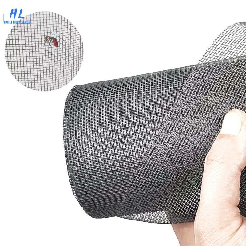 Gecertificeerd door Internationale Standaarden Effen Geweven Glasvezel Muggennet Perfect voor Raam- en Deurscherm Scheurvast