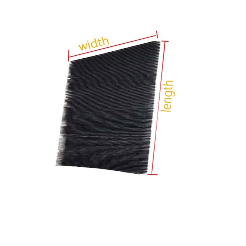 Meervoudige breedte 0,5-3,5 m 18 x 16 mesh Pleated Fly Screen voor patio deur scherm