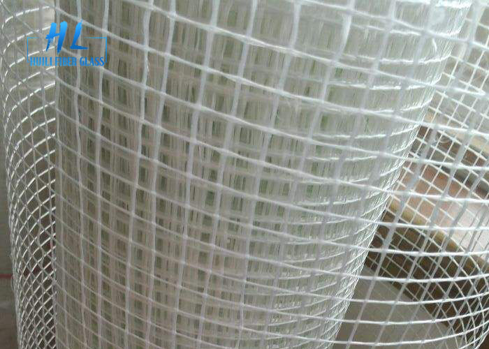 Netwerk 5*5mm 145g/M2 van de dakwerkglasvezel met Goede Latexlijm met Goede Stabiliteit
