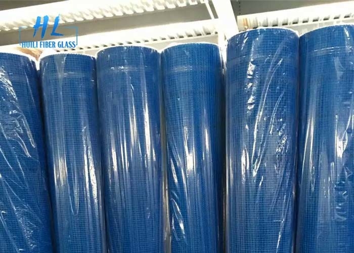 Het blauwe Netwerk van de Glasvezeldraad, c-de Naadband van de Glasglasvezel voor Muurversterking