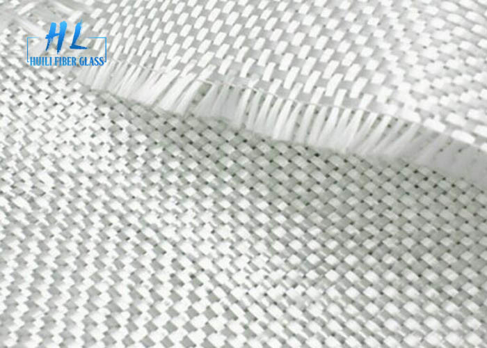 Alkalivrij Plain Weave Glasvezel Stof V0 Vlambaarheid 550°C Temperatuurbestand Witte stof