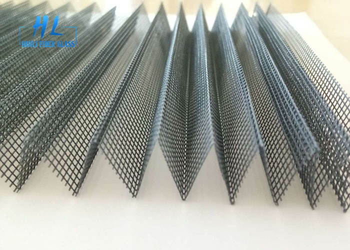 1.4m-3.0m Breedte Plisse Insect Screen voor ramen en deuren OEM