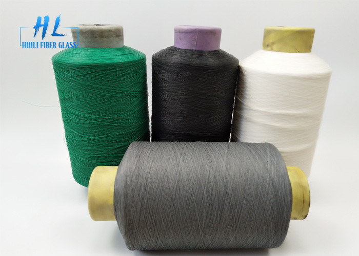 Uitstekende waterbestendigheid 34tex 1/0 PVC glasvezel garen voor spray up roving