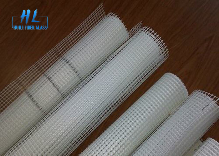 Kleurrijke glasvezel netten / glasvezel mesh voor 200m lengte rollen C glas 5 * 5mm vierkant gaten