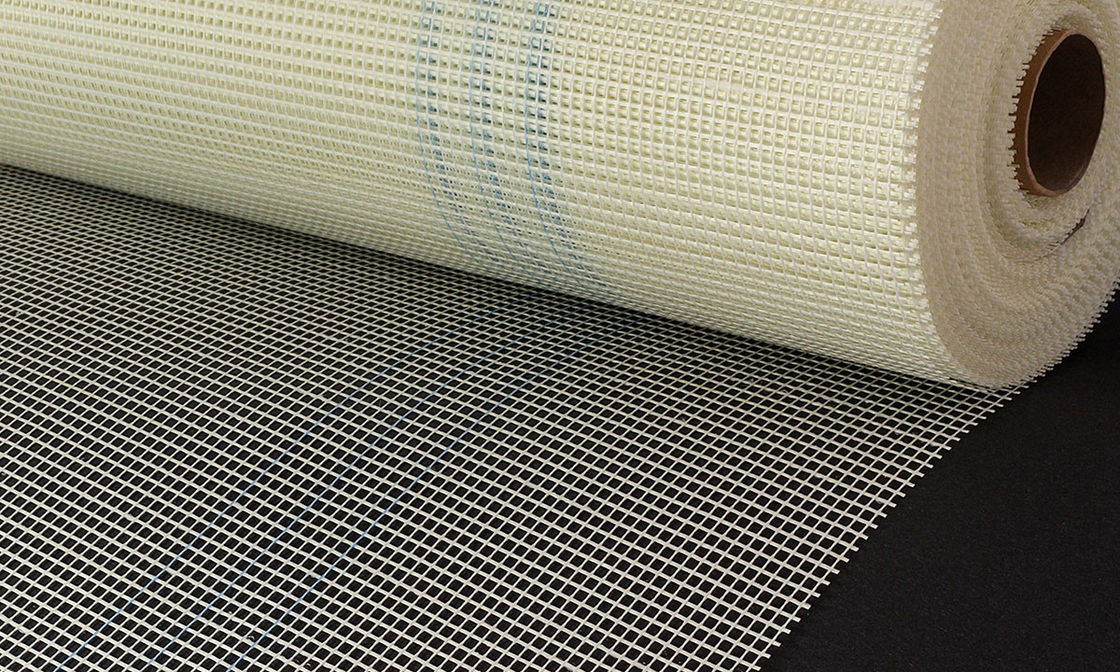 de Glasvezelnetwerk C van 75g 60g 4*4 5*5 - Glasgaren voor Marmeren Steun