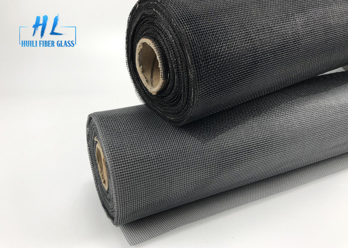 Standaard Grijs Glasvezel Vliegscherm Mesh voor brede gebieden Plain weef Makkelijke installatie