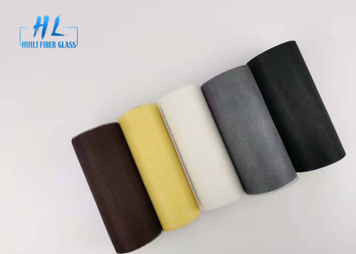 Pvc bedekte Vuurvast Zwart de Mugnetwerk van de kleurenglasvezel voor het Verhinderen met een laag