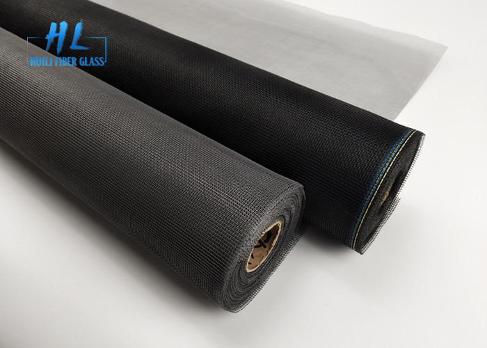 18*16 Plain Weave Fiberglass Mesh Screen Roll - Standaard Zwart/Grijz - Hook Close - Kleurenopties