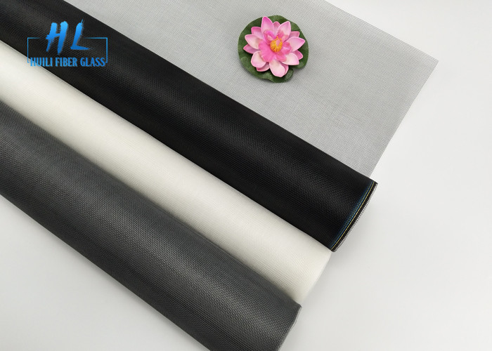 Waterdicht Plain Weave Glasvezel Fly Screen Groen Speciale Kleur 0.011 Inches Hook Close Way