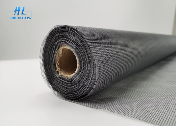 Glasvezel Mosquito Mesh 20*20 Vierkante gat Draagbare rol 33 Tex Garne Voor brandpreventie