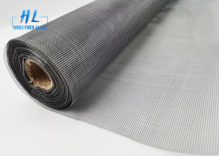 Brandbestendige PVC-overtrokken mesh 18*16 plain weefsel voor muggenbestrijding 100m rollen