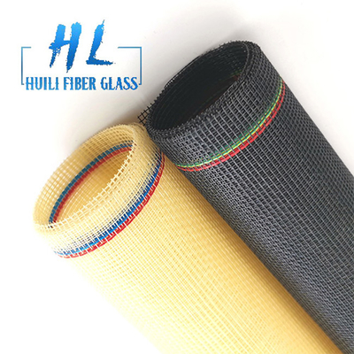 Plain Weave Fiberglass Insect Screen Commercieel Industrieel Open Selvedge Rand Lengte 30m-300m