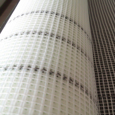 Glasvezel mesh voor wand gesneden op maat Waterbestand Wit Blauw Oranje Geel