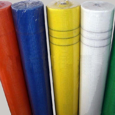 Waterdicht wit glasvezel gaas voor de muur Verscheidene kleuren Snijservice beschikbaar