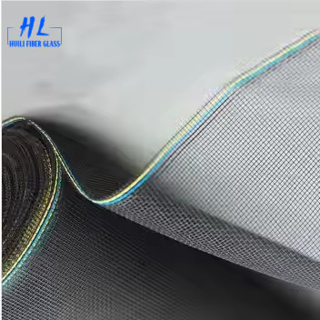 Onzichtbare plain woven mesh Custom glasvezel venster schermen Anti-mug bescherming