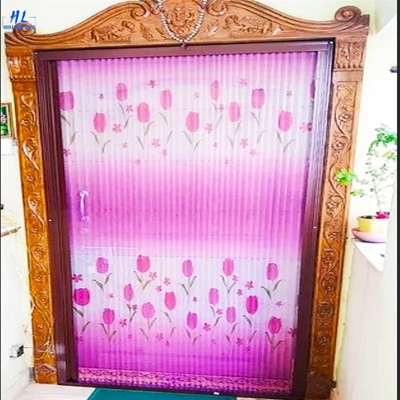 UV-resistentie Plissse insect screen 15mm Fold Height Cuttable Installatiemethode Houd uw huis vrij van insecten