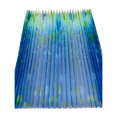 Gepersonaliseerde Maatwerk Geplooide Insectenhor met 16mm Hoogte Glasvezel en Polyester Materialen