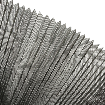 18 X 16 Mesh Pleated Insect Screen Langdurig brandwerend