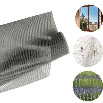 Aanpasbaar 22*22 glasvezel muggennet met gele coating 0,28mm draaddiameter en 1,2m breedte