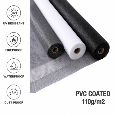 Sterke productiecapaciteit 24x24 Mesh Niet-giftig en veilig UV-bescherming Venster scherm Glasvezel Venster scherm Stijlvol Venster scherm