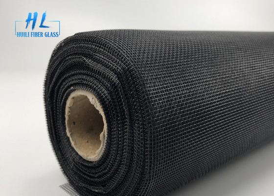 4ft*30m het Zwarte 120gsm Scherm van de Glasvezelvlieg met pvc-Deklaag