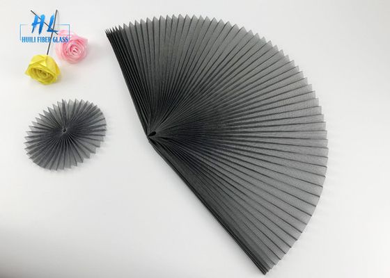 Polyester 18mm het Grijze Scherm 2.4m X 30m van de Plissévlieg voor Glijdend Venster