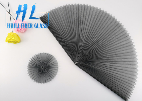 Anti-insect polyester PP PE Plisse Mesh Screen 30m Lengte Aanpasbaar Waterdicht