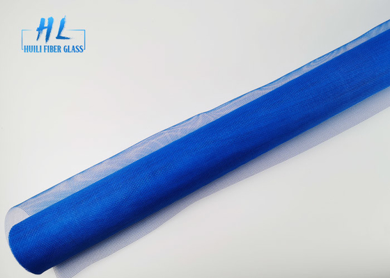 Vlamvast glasvezel en PVC bedekt muggennet met vierkante gaten